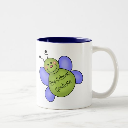 幼稚園の卒業のギフト ツートーンマグカップ (右)