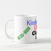 幼稚園の卒業のクラス年私はそれをしました! コーヒーマグカップ (左)