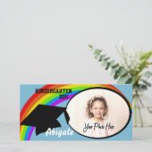 幼稚園の卒業写真の発表 案内状 (スタンド正面)