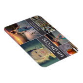 幼稚園の卒業写真コラージュのお知らせ マグネット (右側)