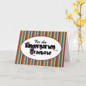 幼稚園の卒業生のお祝いカードのため カード (黄色い花)