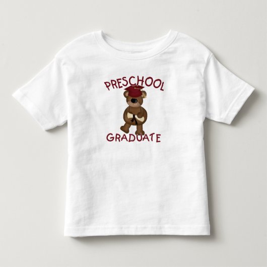 幼稚園の卒業生 トドラーTシャツ (正面)