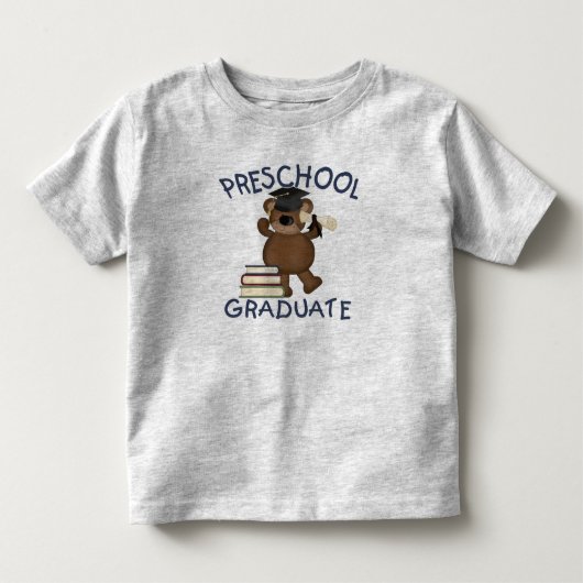 幼稚園の卒業生 トドラーTシャツ (正面)