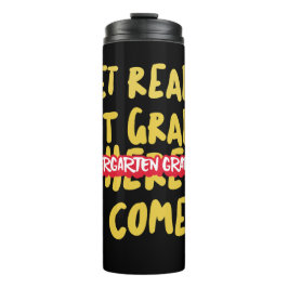 幼稚園の卒業生 – 1年生の準備 タンブラー