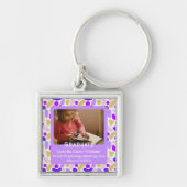 幼稚園の卒業祝いを心ゆくまで楽しめる キーホルダー (正面)