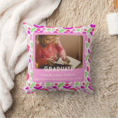 幼稚園の卒業祝いを心ゆくまで楽しめる クッション (ブランケット)