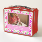 幼稚園の卒業祝いを心ゆくまで楽しめる メタルランチボックス (正面)