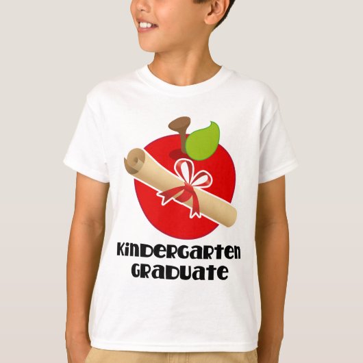 幼稚園の大学院のAppleの免状 Tシャツ (正面)
