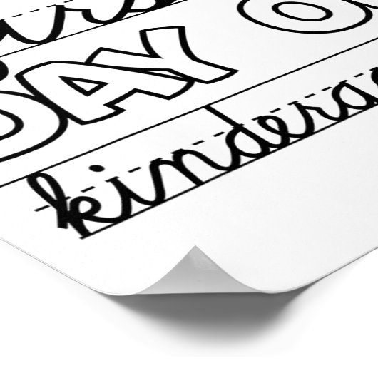 幼稚園の子どもたちの幸せな初日Ck学校 ポスター (角)