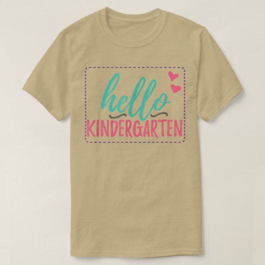幼稚園の子ども向け幼稚園 Tシャツ (デザイン正面)