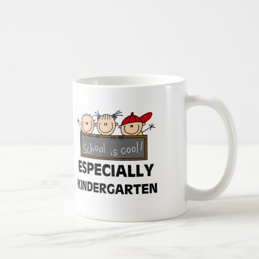 幼稚園の学校はクールです コーヒーマグカップ (右)