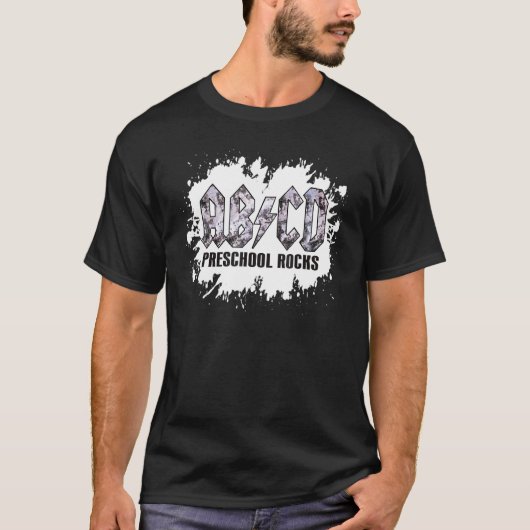 幼稚園の岩せってい先生ろ岩Sに戻る Tシャツ (正面)