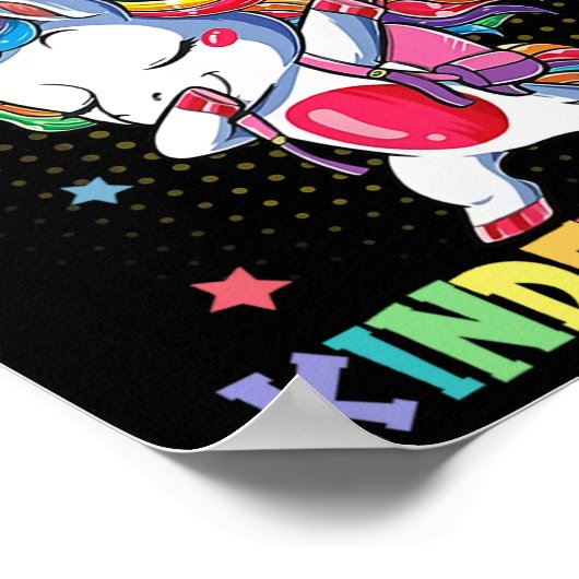 幼稚園の幸せな初日を潰す準備ができている ポスター (角)