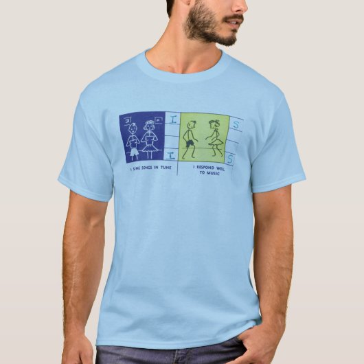 幼稚園の成績表 Tシャツ (正面)