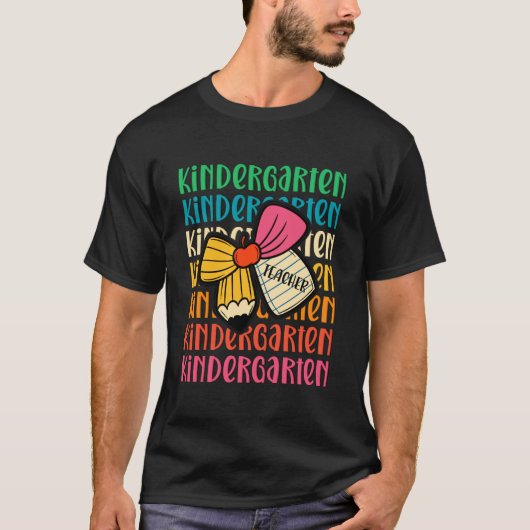 幼稚園の新学期 コケッテペンシルカウティー Tシャツ (正面)