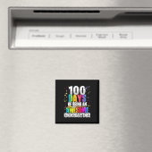 幼稚園の日100位の100素晴らし人の子供 マグネット (インサイチュ (食洗機))