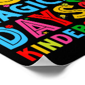 幼稚園の日100日目ハッピー ポスター (角)