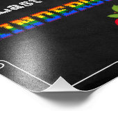 幼稚園の最終日編集可能なサイン フォトプリント            (角)