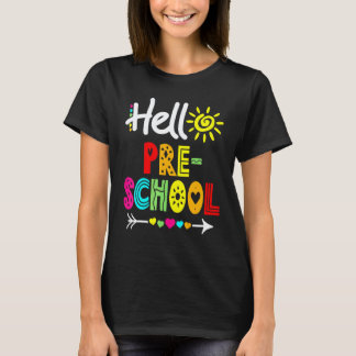 幼稚園の楽しみ再開教師学生 Tシャツ