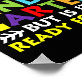 幼稚園の準備ができている子供たち新学期Firs ポスター (角)