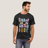 幼稚園の男の子 先生 女の子 学校へ行こう Tシャツ (正面フル)