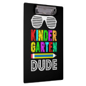 幼稚園の男の最初の日戻り クリップボード (右)