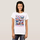 幼稚園の蝶々 Tシャツ (正面フル)