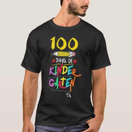 幼稚園の衣裳100日ハッピーパパ Tシャツ (正面)