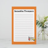 幼稚園のMaisyそして正気でないペンキ 便箋 (スタンド正面)