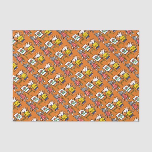 幼稚園のMaisyそして正気でないペンキ 薄葉紙 (正面)