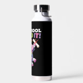 幼稚園はユニコーン卒業キャップをItに釘付けにした ウォーターボトル (左面)