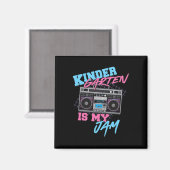 幼稚園は私のジャム – 80sヴィンテージ教え箱 マグネット (正面/裏面)