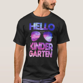幼稚園へようこそ!学校が始まるよ 男の子 女の子 キッズ Tシャツ