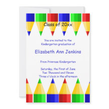 幼稚園または小学校の卒業お知らせ