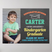 幼稚園または就学前の子供の写真 ポスター (正面)