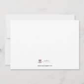 幼稚園または幼稚園の招待状 招待状 (裏面)