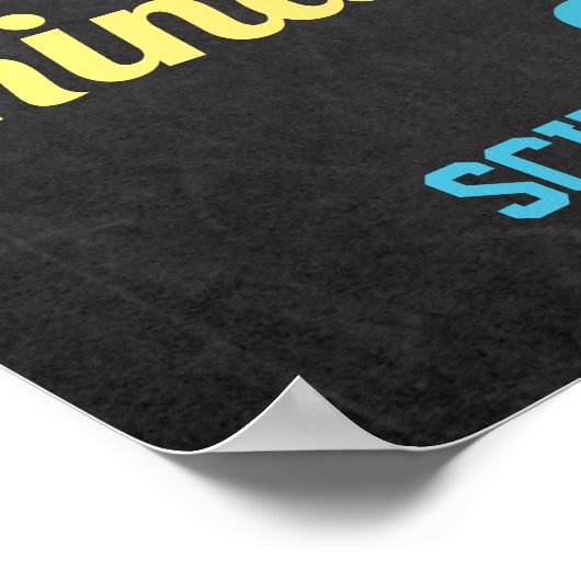 幼稚園または幼稚園 ポスター (角)