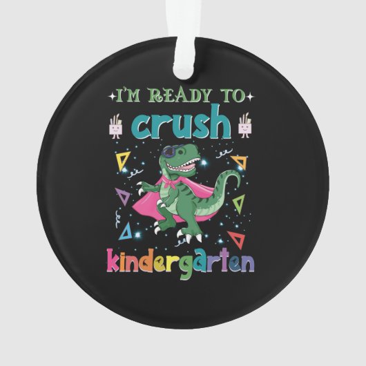 幼稚園をつぶす覚悟はできてる オーナメント (裏面)