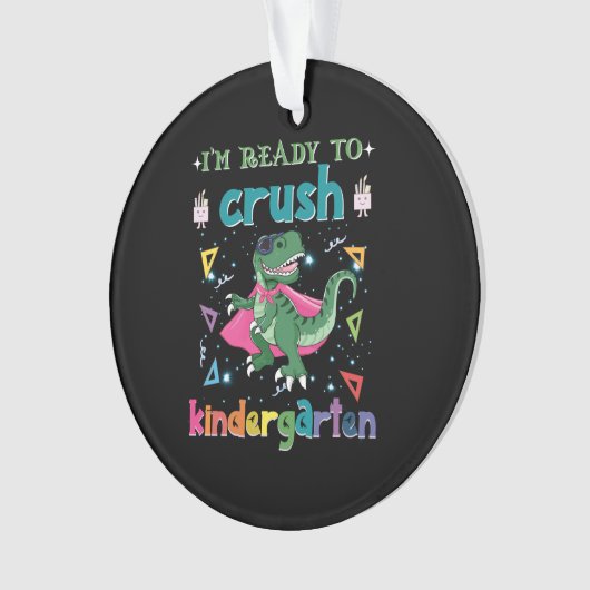 幼稚園をつぶす覚悟はできてる オーナメント (正面)