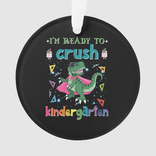 幼稚園をつぶす覚悟はできてる オーナメント (正面)