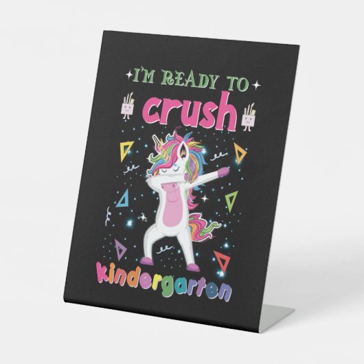 幼稚園をつぶす覚悟はできてる 台座サイン (正面)