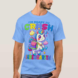 幼稚園をぶっ飛ばす準備はできてる Tシャツ