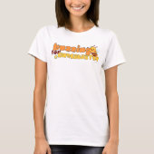 幼稚園を楽しみにしている かわいいミツバチ 幼稚園 Tシャツ (正面)