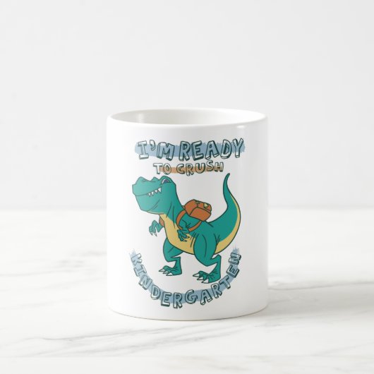 幼稚園を潰す準備ができている コーヒーマグカップ (中央)