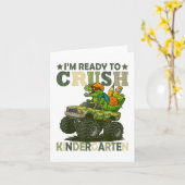 幼稚園を潰す準備ができてレックスのモンズ カード (黄色い花)