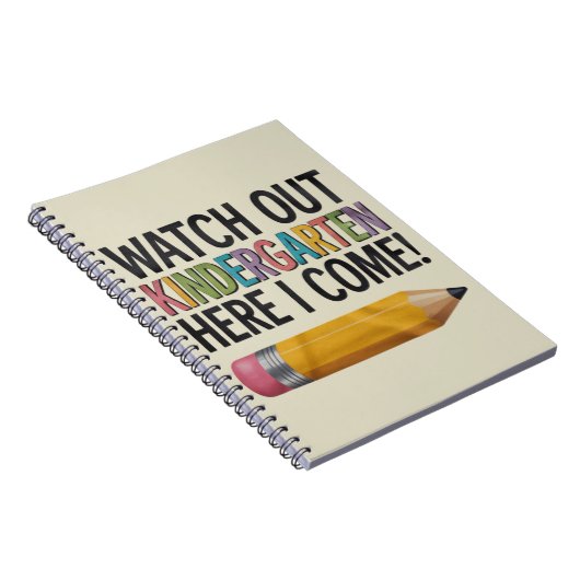 幼稚園を見守る私の来新学期 ノートブック (右側)