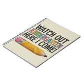 幼稚園を見守る私の来新学期 ノートブック (左側)