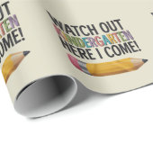 幼稚園を見守る私の来新学期 ラッピングペーパー (ロールコーナー)