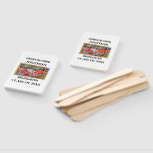 幼稚園カスタム卒者のシャルボード写真 ハンドファン (組立なし)