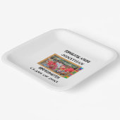 幼稚園カスタム卒者のシャルボード写真 ペーパープレート (傾斜あり)